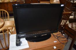 A Neon 23' TV with in built DVD player