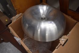 An industrial style light fitting