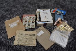 A collection of Military Ephemera including books, catalogues, WW1 newspaper and documents etc