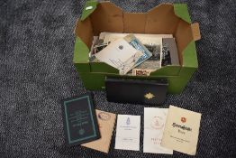 A collection of WW2 ephemera including First Edition The Royal Dragoon Guards 1939-45 D Day