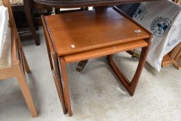 A nest of TWO G plan style teak tables