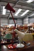 Two vintage angle poise lamps