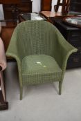 A vintage Lloyd Loom tub chair