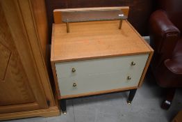 A mid 20th Century oak twist gateleg dining table, approx. width 91cm