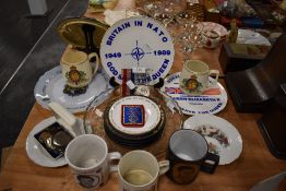 A selection of Royal commemoration and Jubilee ceramics and trinkets