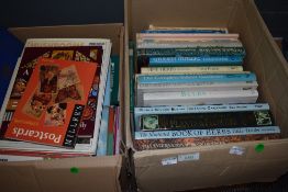 A selection of text and reference books including gardening botany and plant interest