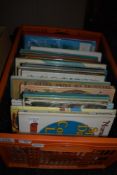 Books. A carton. Children's and related. Mainly illustrated storybooks, some pop-up. (33)