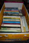 Books. A carton. Softback miscellany. Includes, history, travel, and literature. (29)