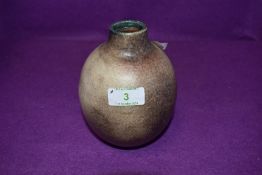 A 1950s Theo and Susan Harlander Brooklin Ontario studio pottery vase.