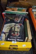 Books. A carton. Woodworking and related. (10)