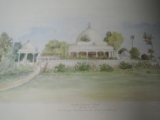 A watercolour, attributed to Major General John Brownrigg Bellasis, Mulik Salams Tomb, White