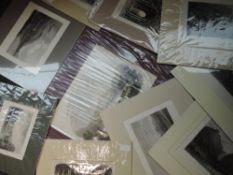 A selection of engravings, 19th century, inc after Harwood, Stockport, 13 x 18cm, approx 8