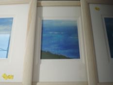 Three Ltd Ed prints after Wendy McBridge, Out of the Blue I, II, III, signed and numbered 45/500, 24