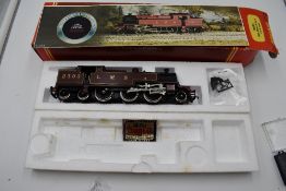A Hornby 00 gauge 2-6-4 LMS Tank Loco 2300, in original box R055, along with a Hornby Dublo 50th