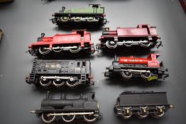 Five Hornby, Wrenn and Mainline 00 gauge 0-6-0 and 0-4-0 Tank & Diesel engines, LMS, LNER & MR along