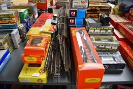 A Collection of 00 gauge, eight Wrenn Wagons, eight Mainline wagons, five Lima Coaches, Hornby BR 75