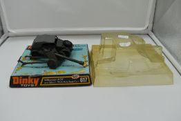 A Dinky diecast, Volkswagen KDF and 50mm PAK Anti Tank Gun, in original card and bubble display