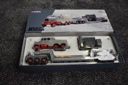 A Corgi 1:50 scale Limited Edition Heavy Haulage diecast, Scammell Constructor and 24 Wheel Low