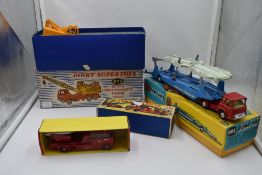 A Corgi diecast, Carrimore Car Transporter, in original box 1105, a Dinky Supertoys diecast, 20