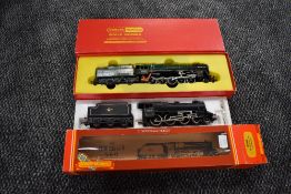 Two Hornby 00 gauge Loco's & Tenders, BR Class 4-6-0, R068 and 2-10-0 Evening Star R861, both boxed