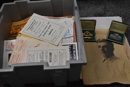 A box of 1960's and later Non League Football Programmes including Morecambe vs Lancaster 1963-64,