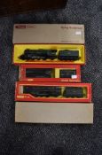 Two Triang Hornby 4-6-2 Loco's & Tenders, Flying Scotsman R850 and Britannia R259S, both boxed
