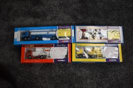Four Corgi Limited Edition diecasts, MAN Tankwagen Aral 76201, Cyril Knowles 75901, Blue Circle
