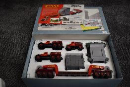 A Corgi 1:50 scale Limited Edition Heavy Haulage diecast, Diamond T Ballast (x2) 24 Wheel Girder