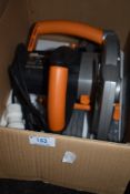 An evolution circular saw,with site plug.