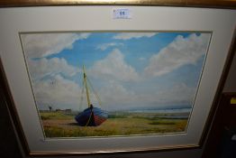 A limited edition print 299/500, indistinctly signed(possibly Tony Fallom?)