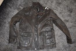 a modern mens barber style jacket by fat face