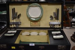 a Sirram tea and lunch picnic set with most original contents