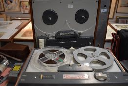 Two Truvox reel to reel tape recorders