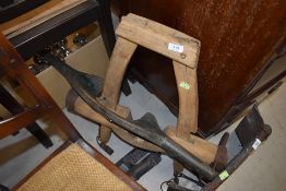 Two vintage/antique yokes