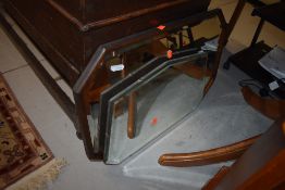 Two vintage wall mirrors