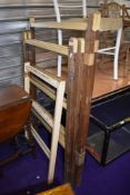 A selection of early 20th cloathes racks or dryers