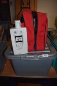 A selection of car cleaning products