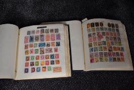 Two albums of mint & used World Stamps, very large number of stamps in good condition