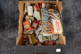 A large collection of Cigarette and Trade Cards, in card box