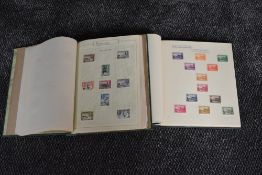 Two albums of mainly mint George VI Commonwealth stamps including short sets, colour changes, new