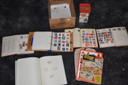A collection of mint & used GB and World Stamps in albums and loose