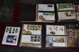 A Collection of GB First Day Covers 1994 to 2019 in 7 Royal First Day Cover Albums, 2000 to 2019