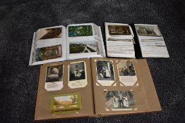 Three Albums of Vintage Postcards, approx 400 cards