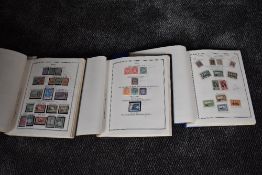 Three albums containing World & Commonwealth Stamps, mint & used, Victoria to 1960's, including
