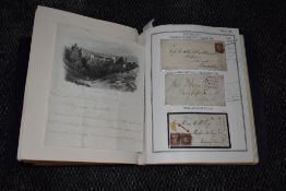 An album of Victoria to Elizabeth II GB Stamps, Penny Blacks, 2 Penny Blues, early Covers, Penny Red