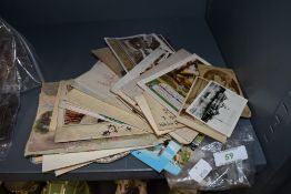 A selection of postcards including photographic and Shanklin village interest