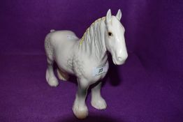 A Beswick study, Palomino, Shire Mare, grey 818