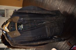 A vintage Barbour jacket,medium to large size.