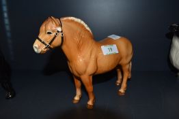 A Beswick study, Norwegian Fjord Horse 2282