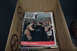 A selection of vintage military and similar army magazines